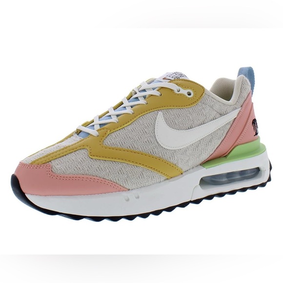Nike Air Max Dawn SE Orewood Tweed Gold Sun Club Running Pastel Sneakers Sz 8.5 - Picture 1 of 10